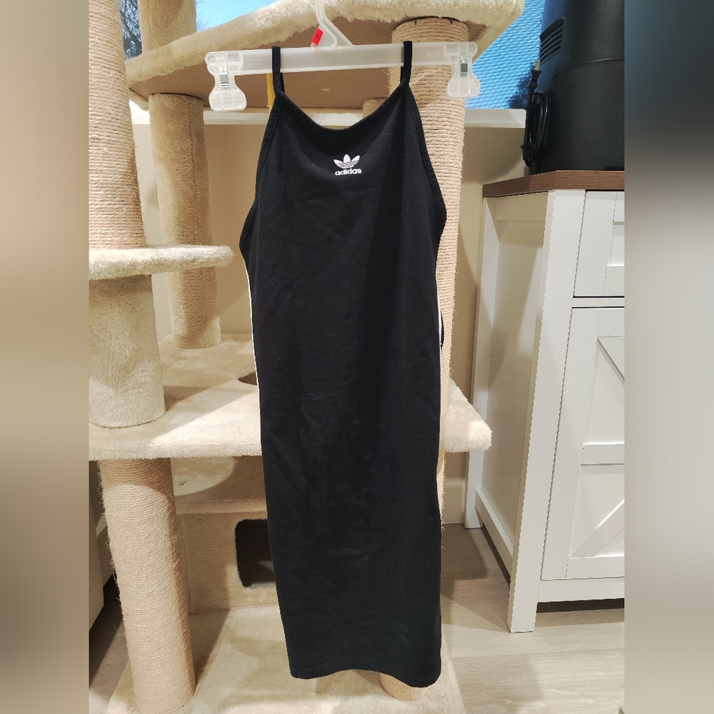 Adidas Black Dress with Strips Size S